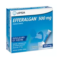 Efferalgan 500 Mg Glé En Sachet Sach/16 à Plaisir