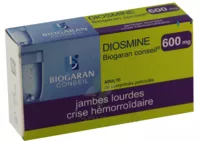Diosmine Biogaran Conseil 600 Mg, Comprimé Pelliculé à Plaisir