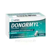 Donormyl 15 Mg Comprimés Pelliculés Sécables T/10 à Plaisir