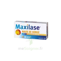 Maxilase Alpha-amylase 3000 U Ceip Comprimés Enrobés Maux De Gorge B/30 à Plaisir