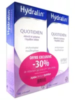 Hydralin Quotidien Gel Lavant Usage Intime 2*200ml à Plaisir
