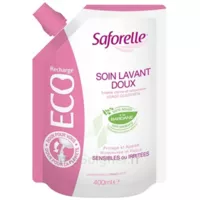 Saforelle Solution Soin Lavant Doux Eco-recharge/400ml à Plaisir