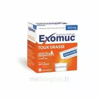 Exomuc 200 Mg, Granulés Pour Solution Buvable En Sachet 24 Sachets/3g à Plaisir